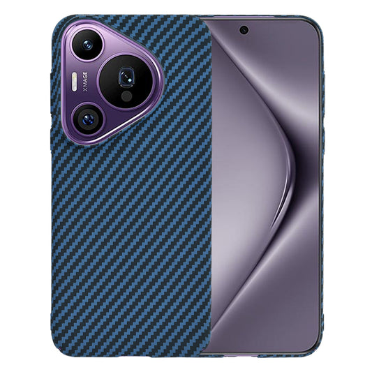 Puzdro pre Huawei Pura 70 Pro, Techsuit, Carbonite FiberShell, Tyrkysové