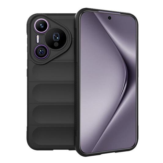 Puzdro pre Huawei Pura 70 Pro, Techsuit, Magic Shield, Čierne