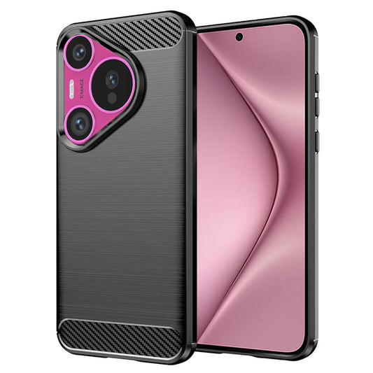 Obal na Huawei Pura 70, Techsuit, Karbón, Čierny