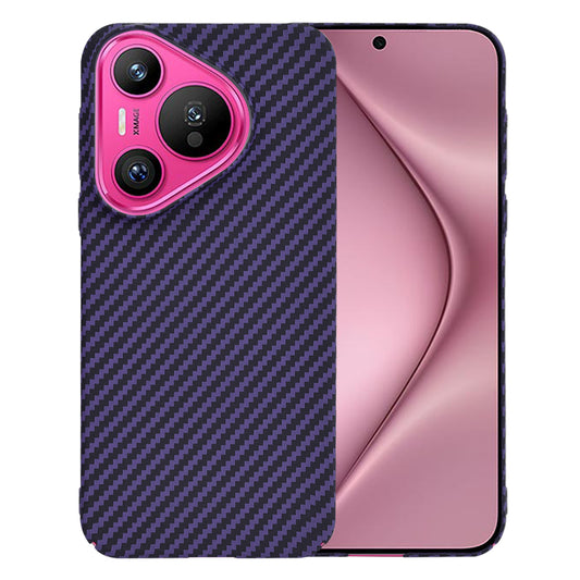Puzdro pre Huawei Pura 70, Techsuit, Carbonite FiberShell, Fialové