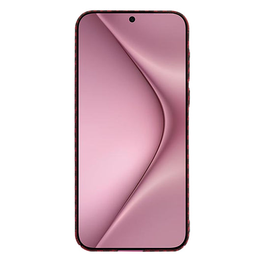 Puzdro pre Huawei Pura 70, Techsuit, Carbonite FiberShell, Červené