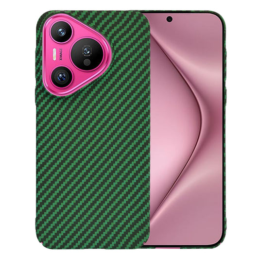 Puzdro pre Huawei Pura 70, Techsuit, Carbonite FiberShell, Zelené