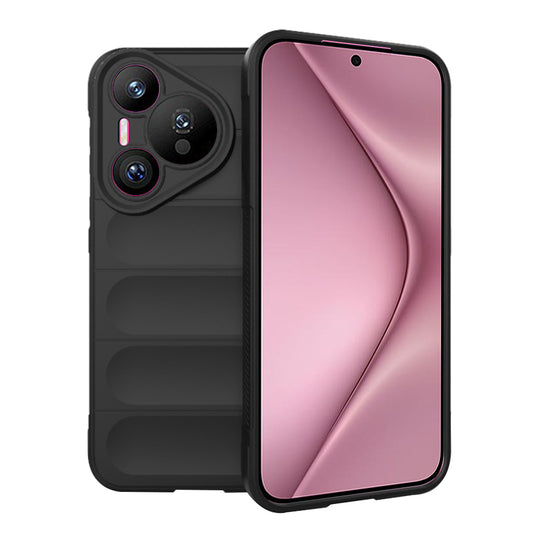 Puzdro pre Huawei Pura 70, Techsuit, Magic Shield, Čierna