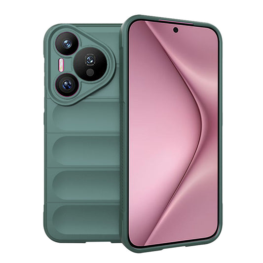 Obal na Huawei Pura 70, Techsuit, Magic Shield, zelený