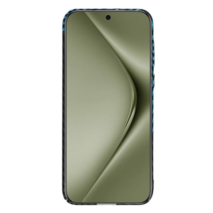 Puzdro pre Huawei Pura 70 Ultra, Techsuit, Carbonite FiberShell, Čierna Bleu