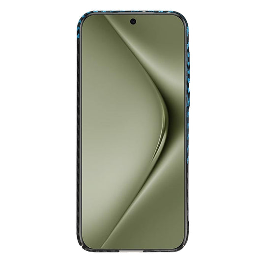 Puzdro pre Huawei Pura 70 Ultra, Techsuit, Carbonite FiberShell, Čierna Bleu