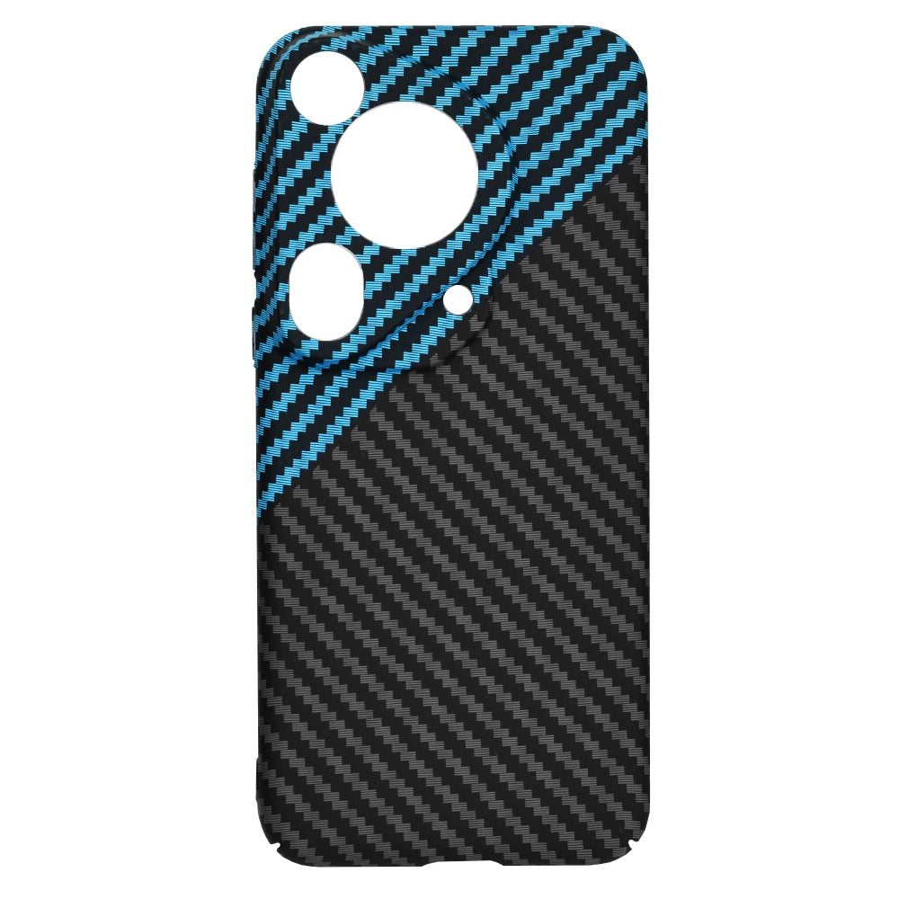 Puzdro pre Huawei Pura 70 Ultra, Techsuit, Carbonite FiberShell, Čierna Bleu