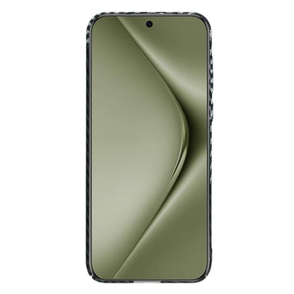 Puzdro pre Huawei Pura 70 Ultra, Techsuit, Carbonite FiberShell, Čierno Sivé