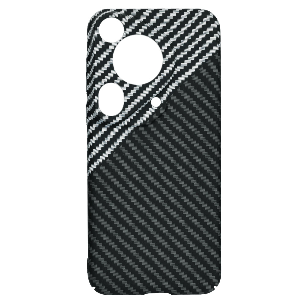 Puzdro pre Huawei Pura 70 Ultra, Techsuit, Carbonite FiberShell, Čierno Sivé