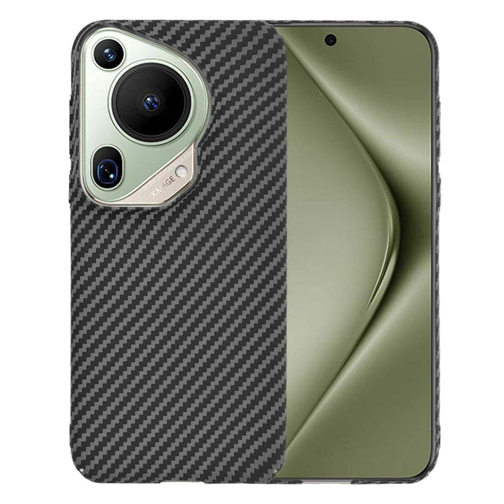 Obal na Huawei Pura 70 Ultra, Techsuit, Carbonite FiberShell, čierny