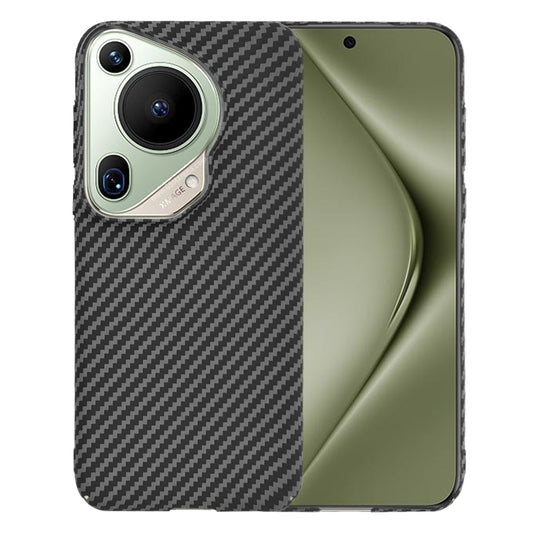 Obal na Huawei Pura 70 Ultra, Techsuit, Carbonite FiberShell, čierny