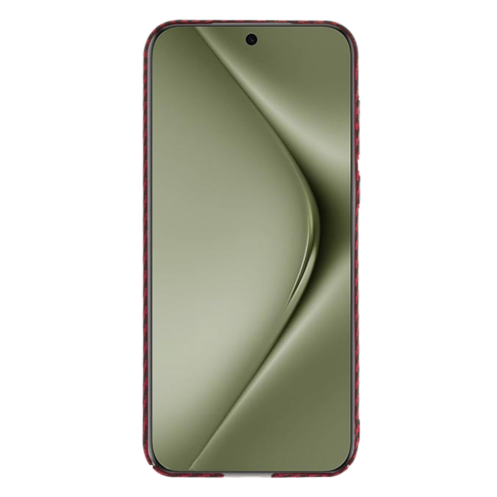 Puzdro pre Huawei Pura 70 Ultra, Techsuit, Carbonite FiberShell, Červené
