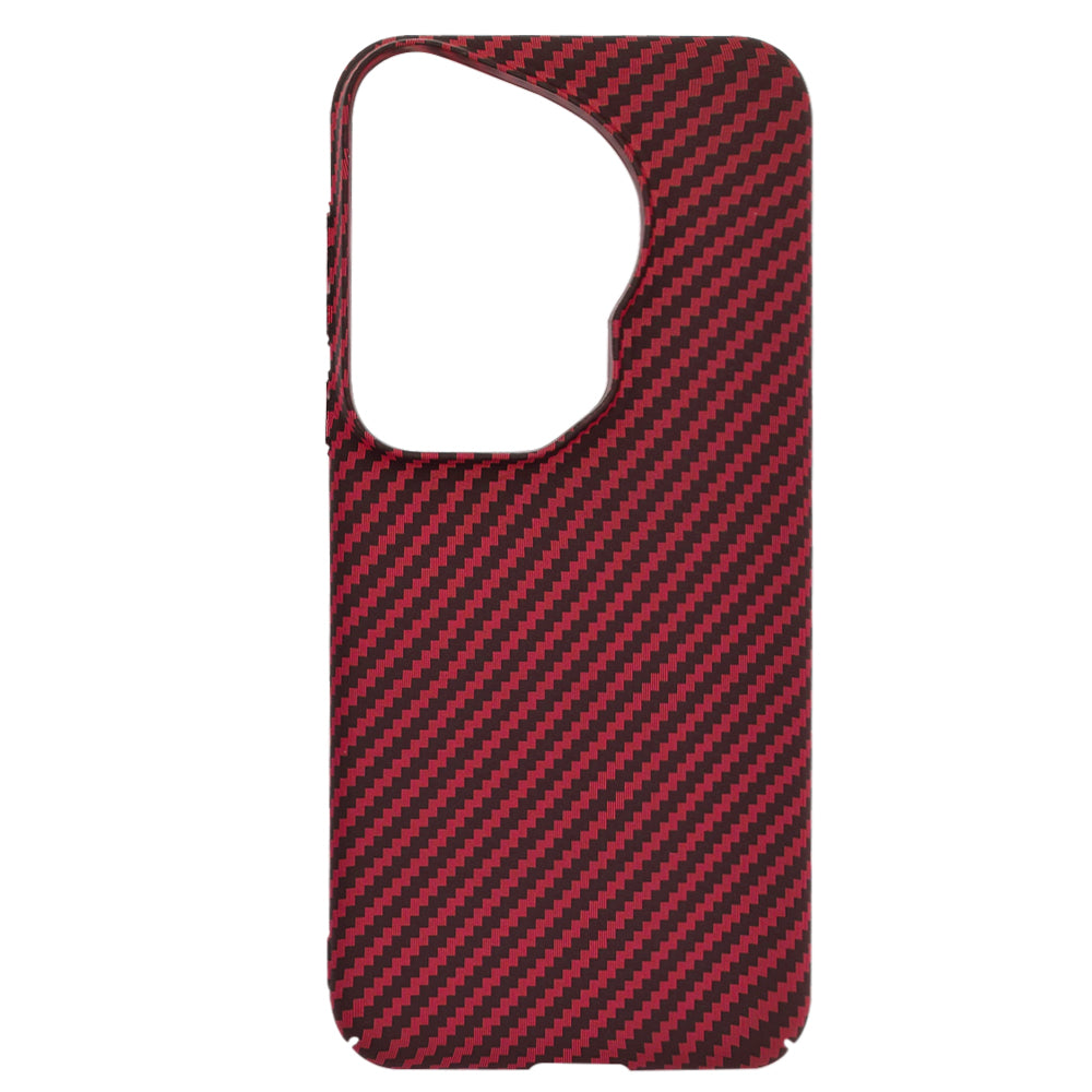 Puzdro pre Huawei Pura 70 Ultra, Techsuit, Carbonite FiberShell, Červené