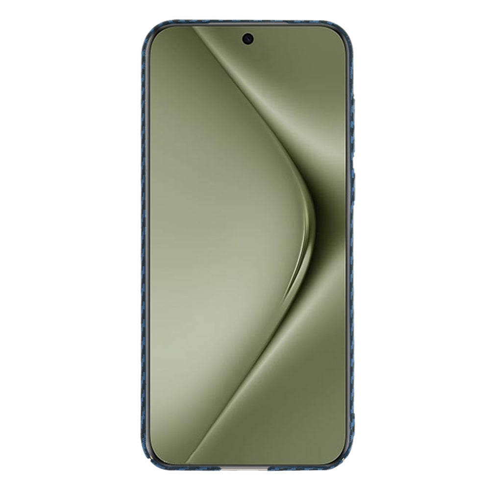Puzdro pre Huawei Pura 70 Ultra, Techsuit, Carbonite FiberShell, Tyrkysové