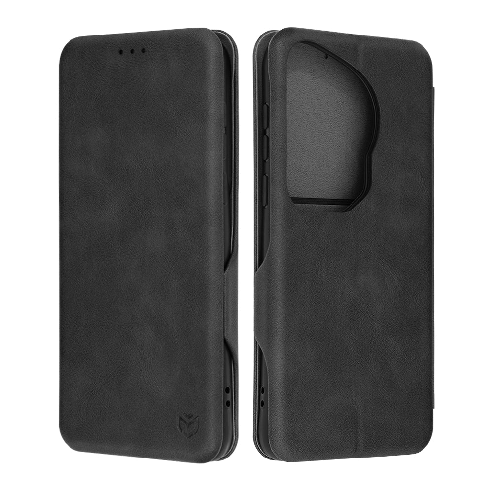 Puzdro pre Huawei Pura 70 Ultra, Techsuit, Safe Wallet Plus, Čierne