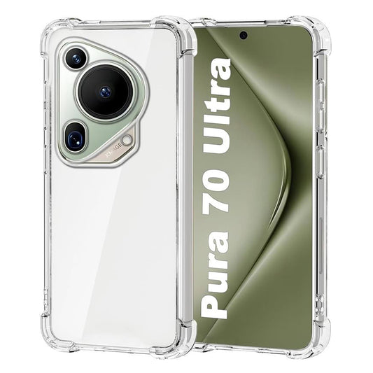 Puzdro pre Huawei Pura 70 Ultra, Techsuit, Odolné proti nárazom, Priehľadné
