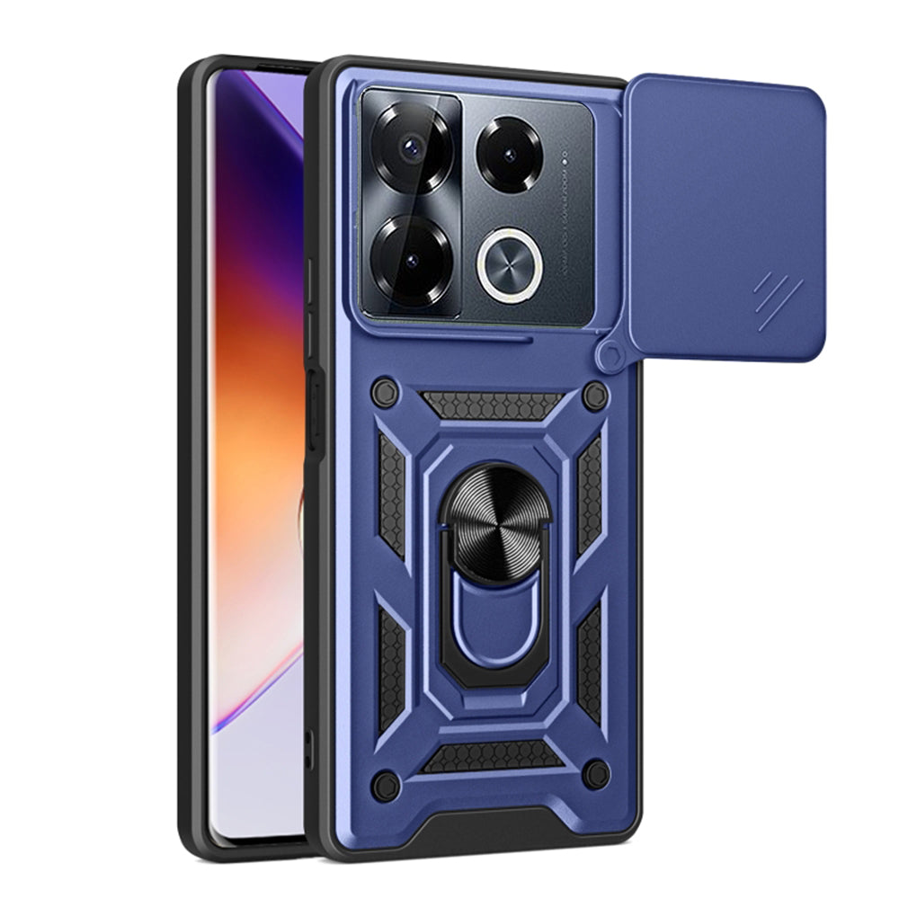 Obal na Infinix Note 40 Pro+, Techsuit, CamShield, modrý