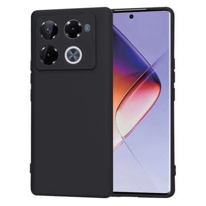 Puzdro pre Infinix Note 40 Pro+, Techsuit, SoftFlex, Čierne