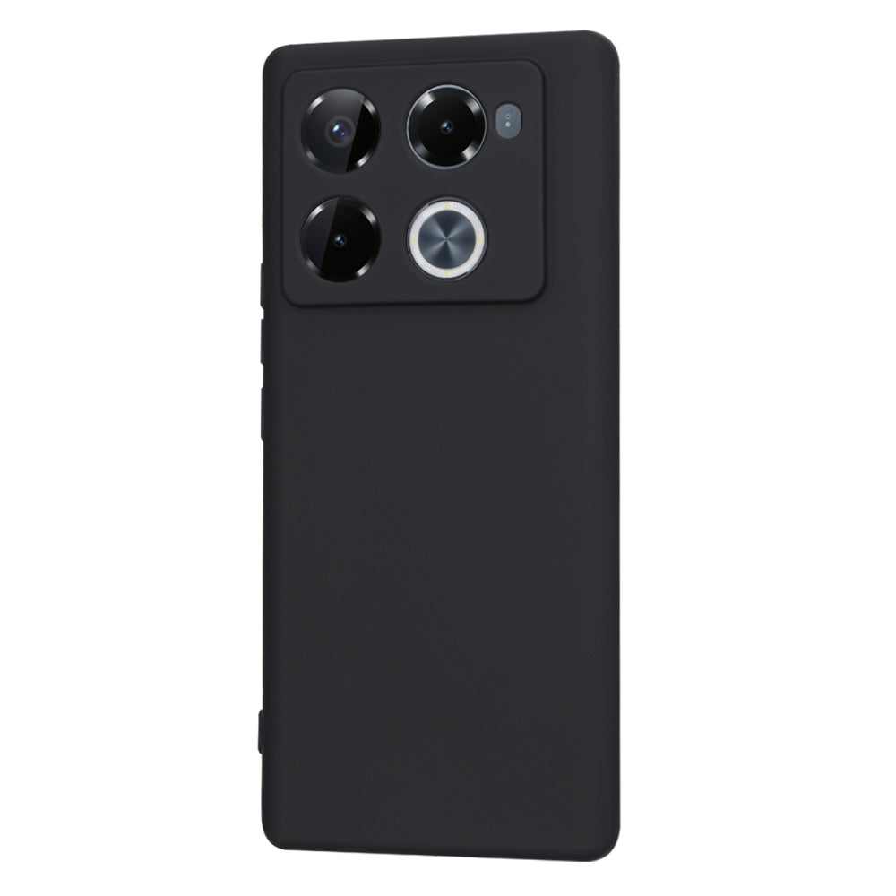 Puzdro pre Infinix Note 40 Pro+, Techsuit, SoftFlex, Čierne