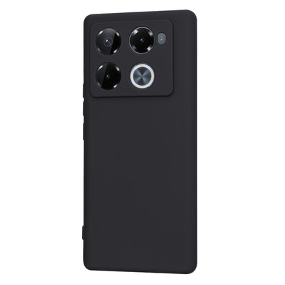 Puzdro pre Infinix Note 40 Pro+, Techsuit, SoftFlex, Čierne
