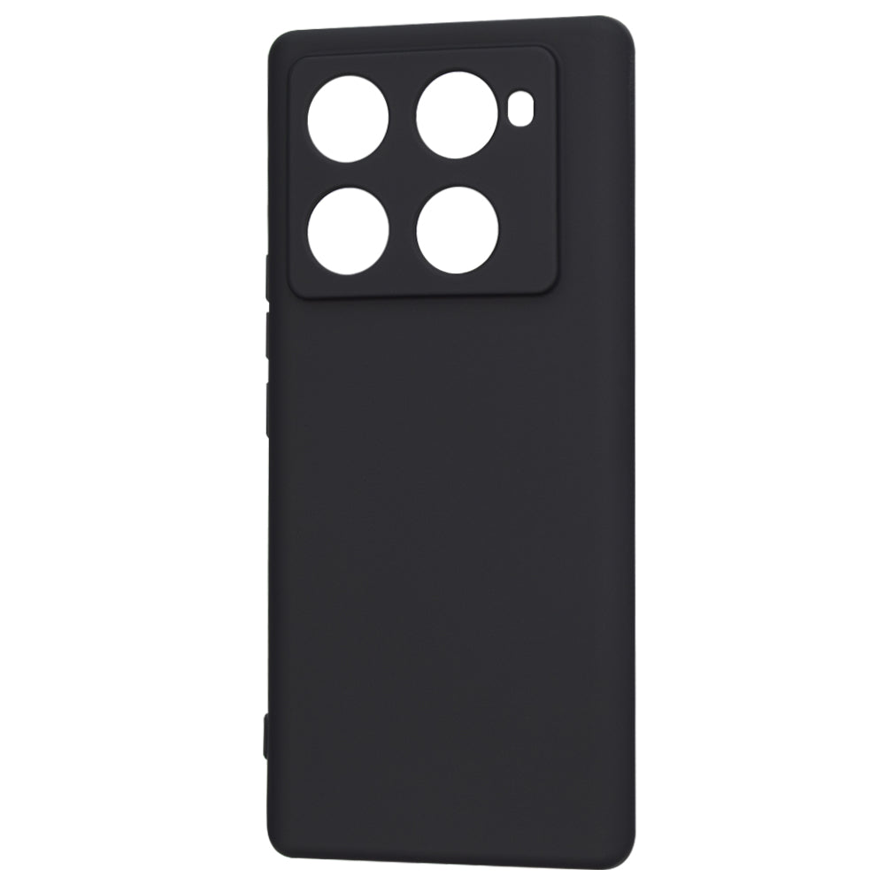 Puzdro pre Infinix Note 40 Pro+, Techsuit, SoftFlex, Čierne