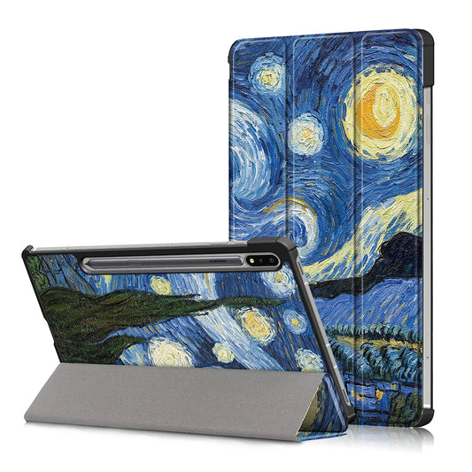 Obal na Lenovo Idea Tab 11, Techsuit, FoldPro Starry Night, viacfarebný