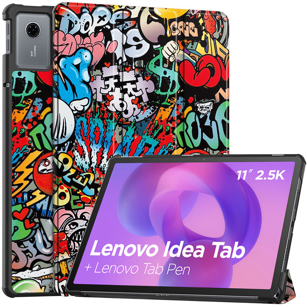 Puzdro pre Lenovo Idea Tab 11, Techsuit, FoldPro Urban Vibe, Viacfarebné