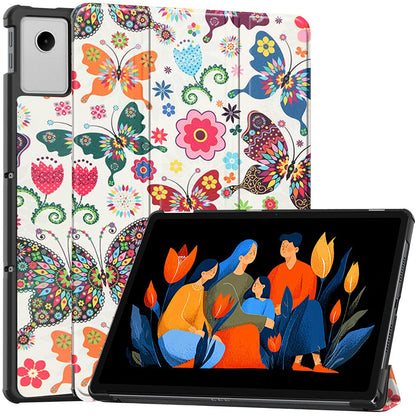 Puzdro pre Lenovo Idea Tab Plus, Techsuit, FoldPro Butterfly, Multicolor