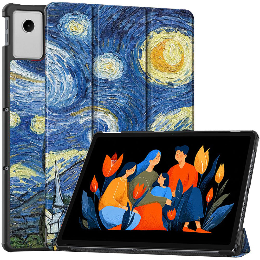 Puzdro pre Lenovo Idea Tab Plus, Techsuit, FoldPro Starry, Multicolor