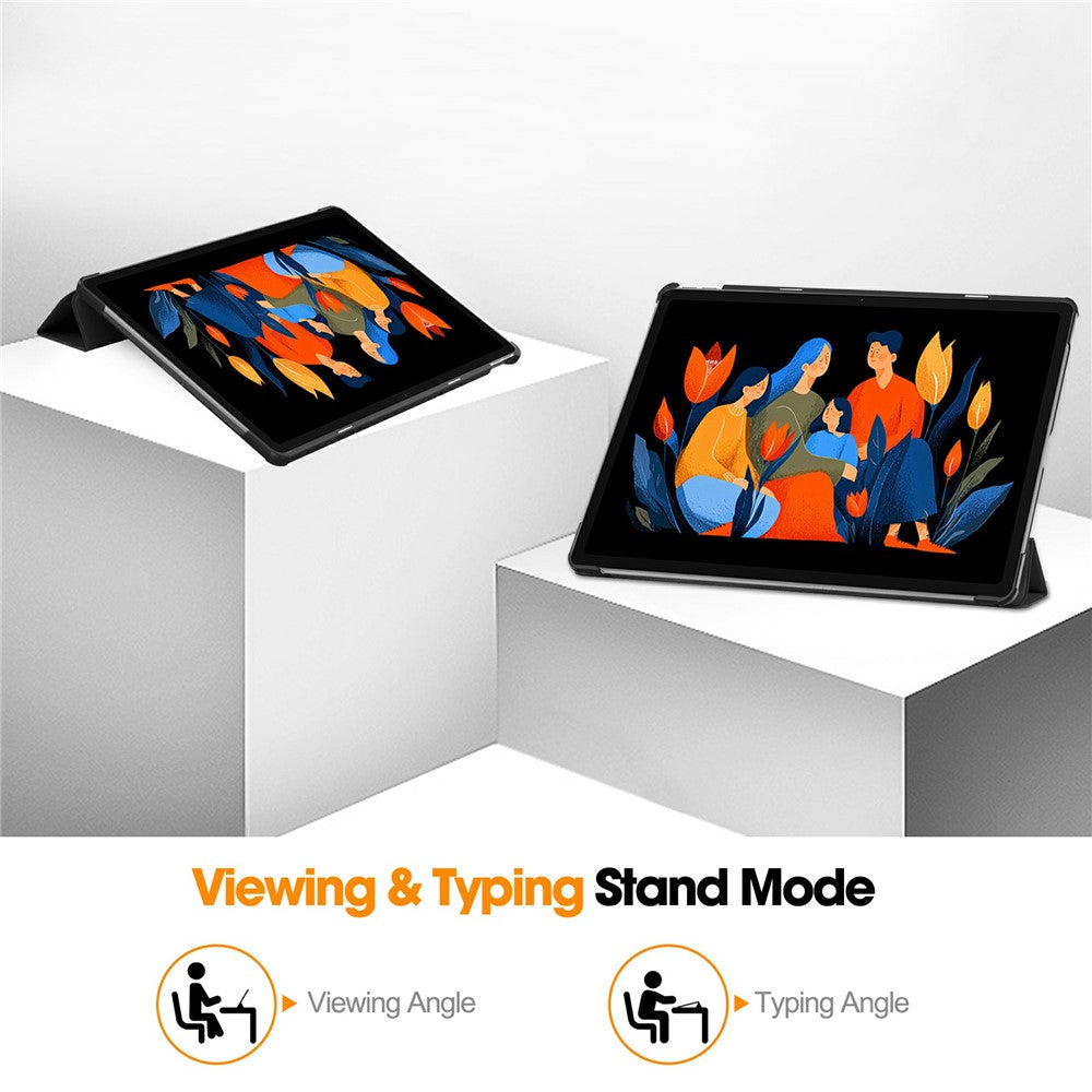 Puzdro pre Lenovo Idea Tab Plus, Techsuit, FoldPro Unicorn, Multicolor