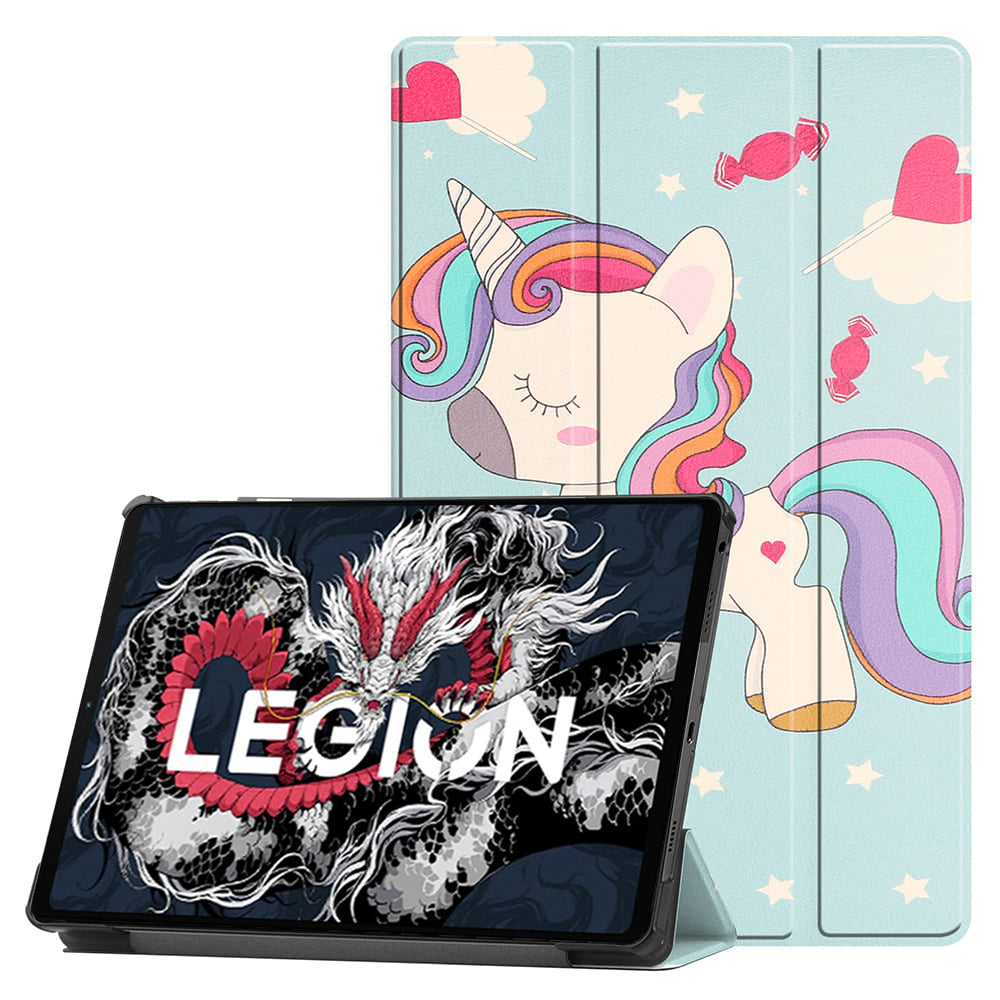 Puzdro pre Lenovo Legion Y700 (2025), Techsuit, FoldPro Unicorn, Multicolor