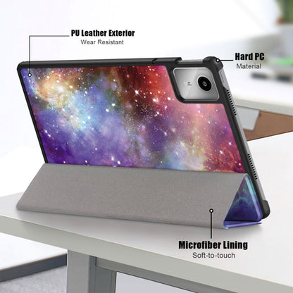 Obal na Lenovo Tab M11, Techsuit, FoldPro Galaxy, viacfarebný