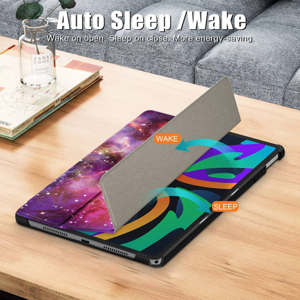 Obal na Lenovo Tab M11, Techsuit, FoldPro Galaxy, viacfarebný