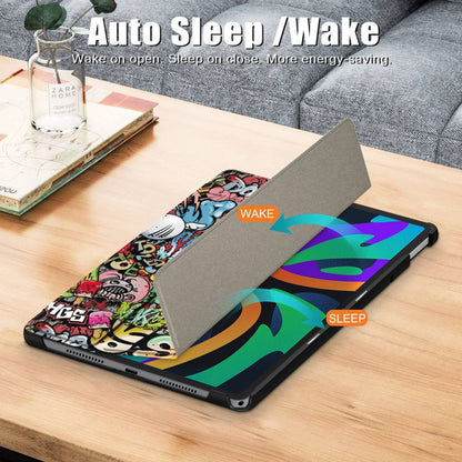 Obal na Lenovo Tab M11, Techsuit, FoldPro Urban Vibe, viacfarebný