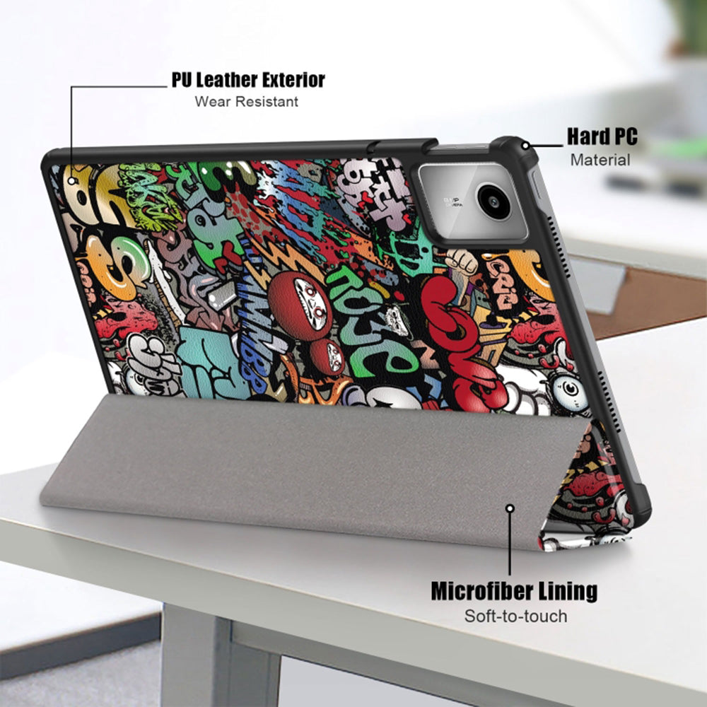 Obal na Lenovo Tab M11, Techsuit, FoldPro Urban Vibe, viacfarebný