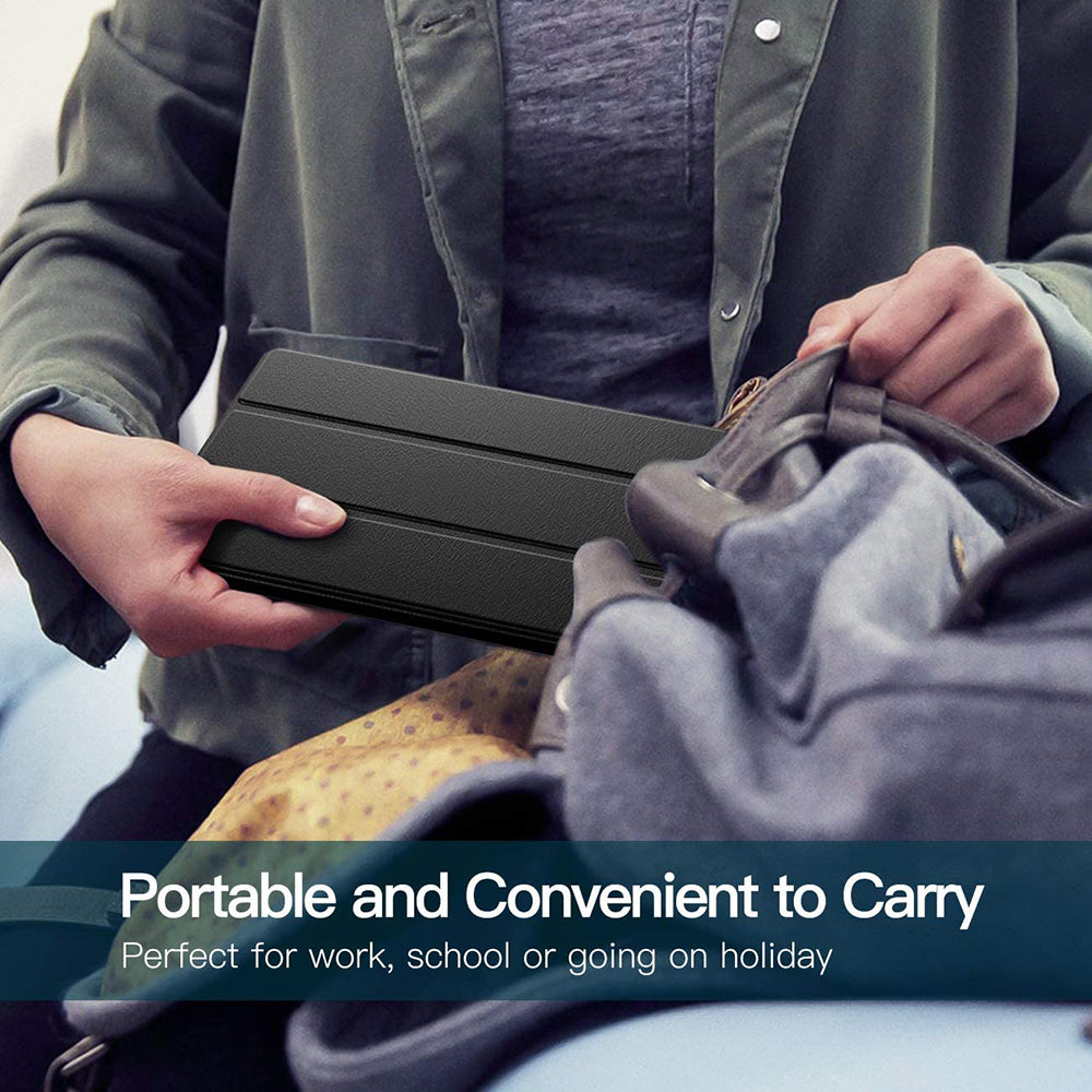 Case for Lenovo Tab M8 (HD), Techsuit, FoldPro, Black