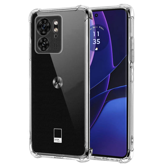 Puzdro pre Motorola Edge (2023) / Edge 40, Techsuit, nárazuvzdorné priehľadné, transparentné