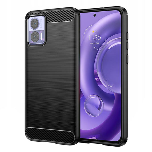 Puzdro pre Motorola Edge 30 Neo, Techsuit, Carbon, Čierne