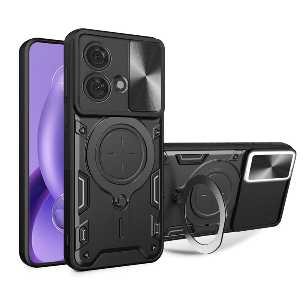 Puzdro pre Motorola Edge 40 Neo, Techsuit, CamGuard Pro, Čierne