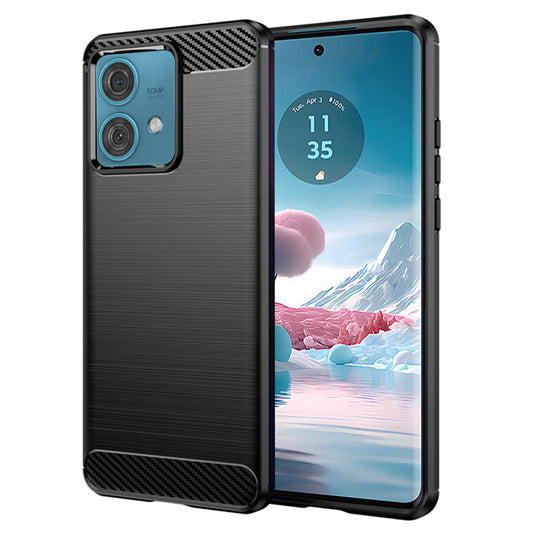 Puzdro pre Motorola Edge 40 Neo, Techsuit, Carbon, Čierne