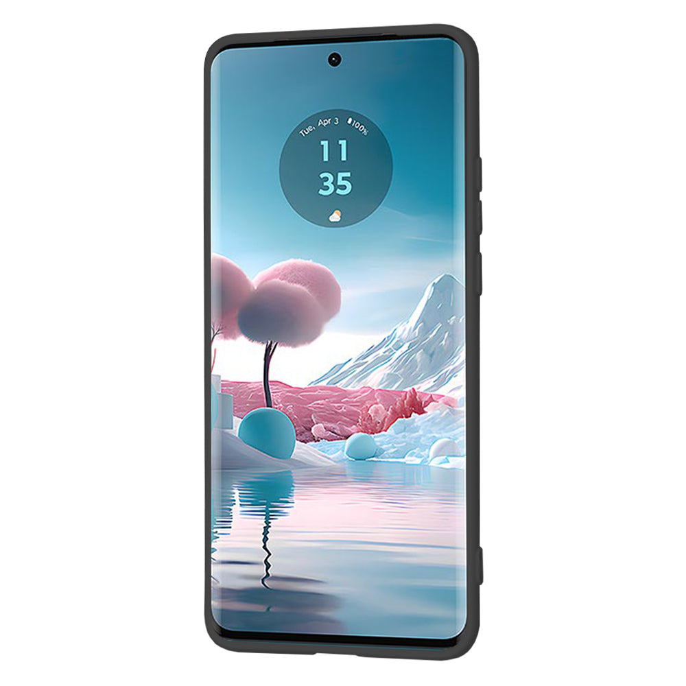 Obal na Motorola Edge 40 Neo, Techsuit, SoftFlex, čierny