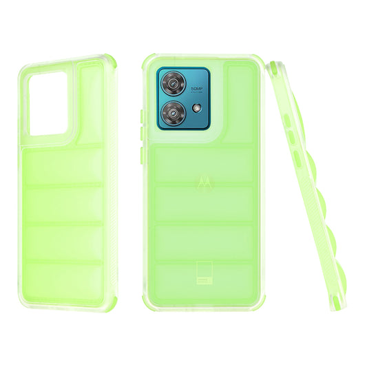 Puzdro pre Motorola Edge 40 Neo, Techsuit, Wave Shield, Zelené