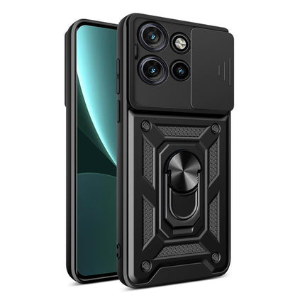 Puzdro pre Motorola Edge 50 Neo, Techsuit, CamShield, Čierne