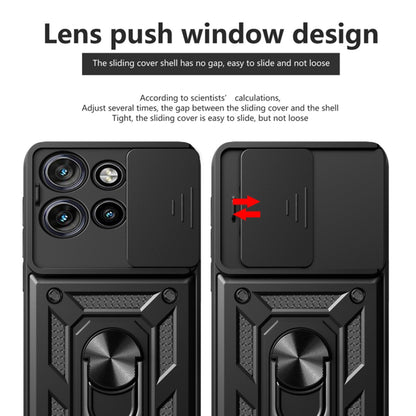 Puzdro pre Motorola Edge 50 Neo, Techsuit, CamShield, Čierne