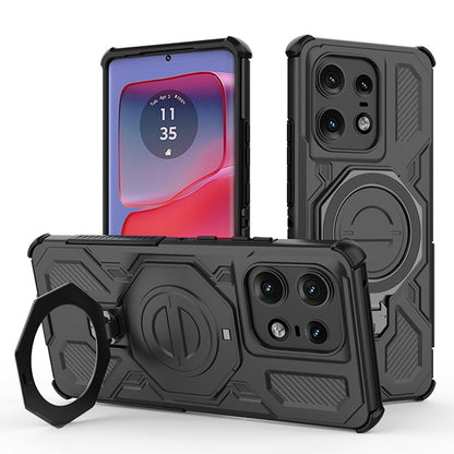 Puzdro pre Motorola Edge 50 Pro, Techsuit, Carbon Shield Pro, Čierne