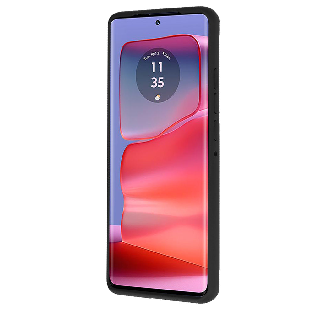 Puzdro pre Motorola Edge 50 Pro, Techsuit, Glinth, Čierne
