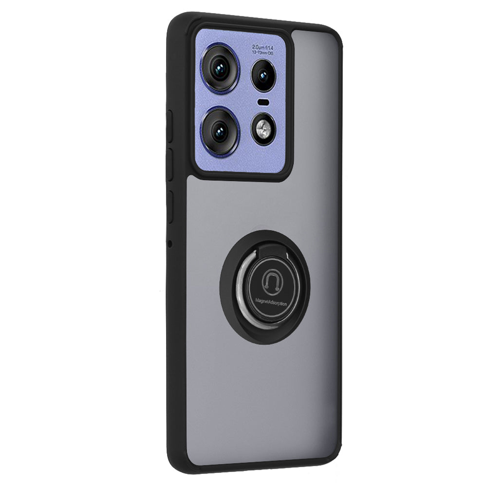 Puzdro pre Motorola Edge 50 Pro, Techsuit, Glinth, Čierne