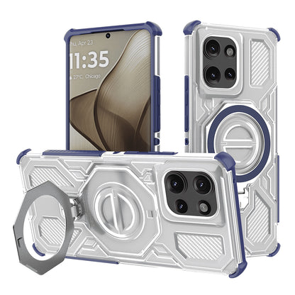 Puzdro pre Motorola Edge 50, Techsuit, Carbon Shield Pro, Modrá