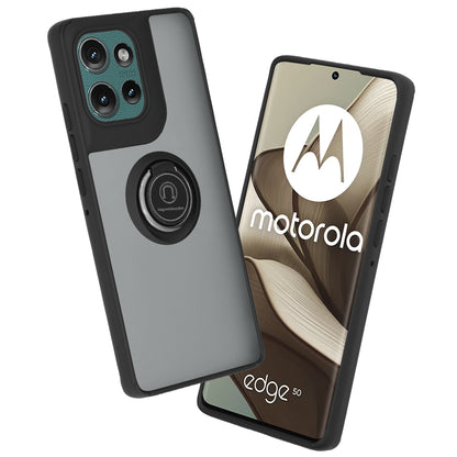 Puzdro pre Motorola Edge 50, Techsuit, Glinth, Čierne
