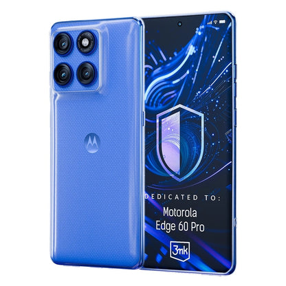 Puzdro pre Motorola Edge 60 Pro, 3MK, Clear, Priehľadné